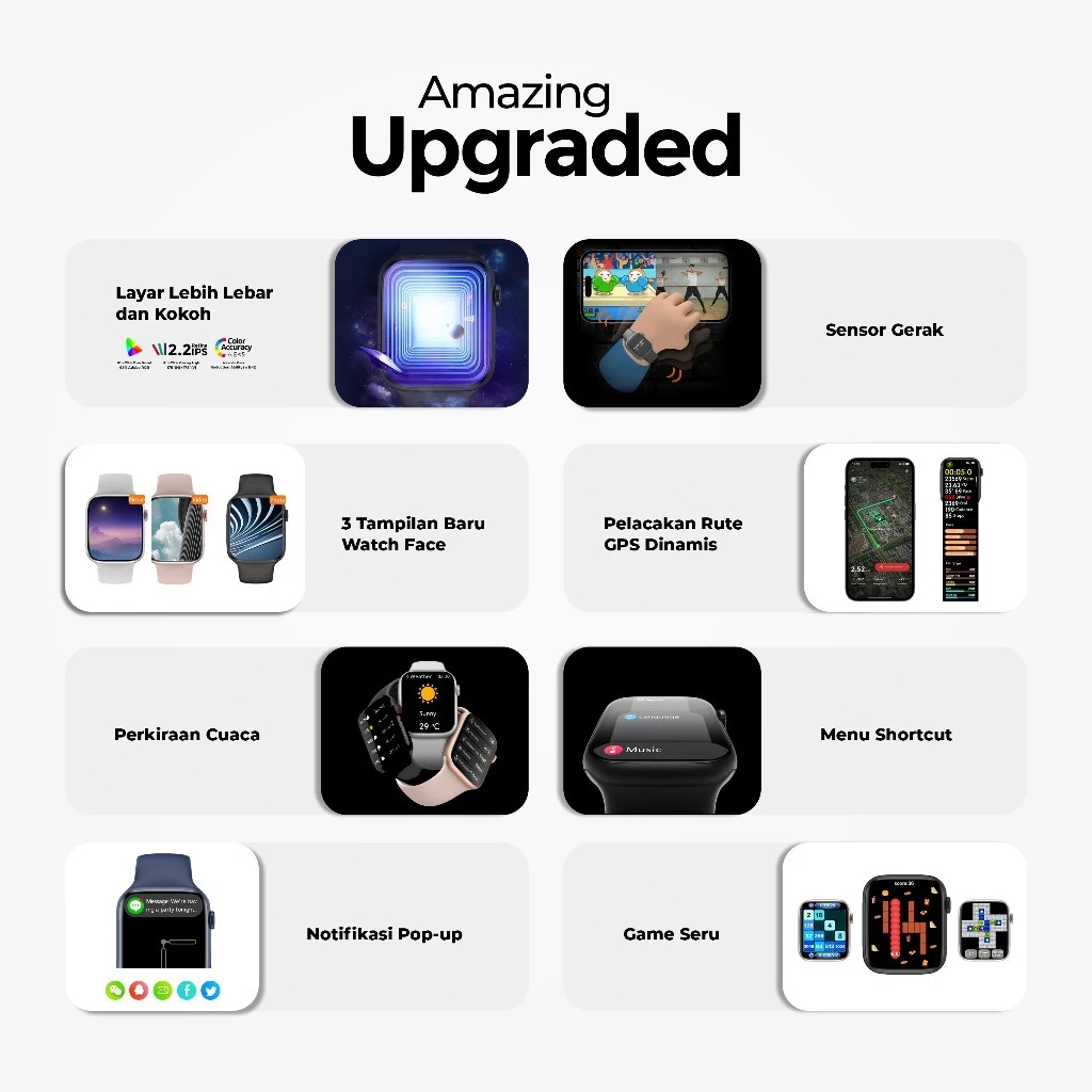 Promo Terbaru [New] Goopodos Smartwatch Serie S11 Pro Max Smart Watch S10 Pro Max Jam Pintar