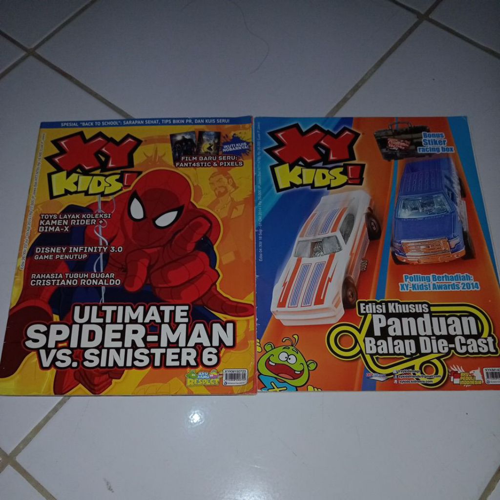 majalah anak xy kids random