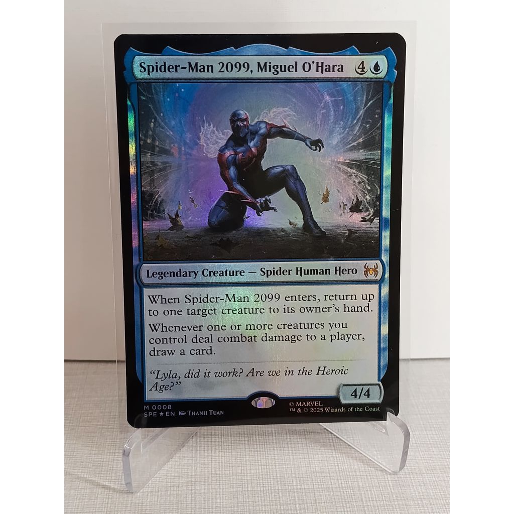 Magic The Gathering Spider-man 2099, Miguel O'hara Foil M 0008
