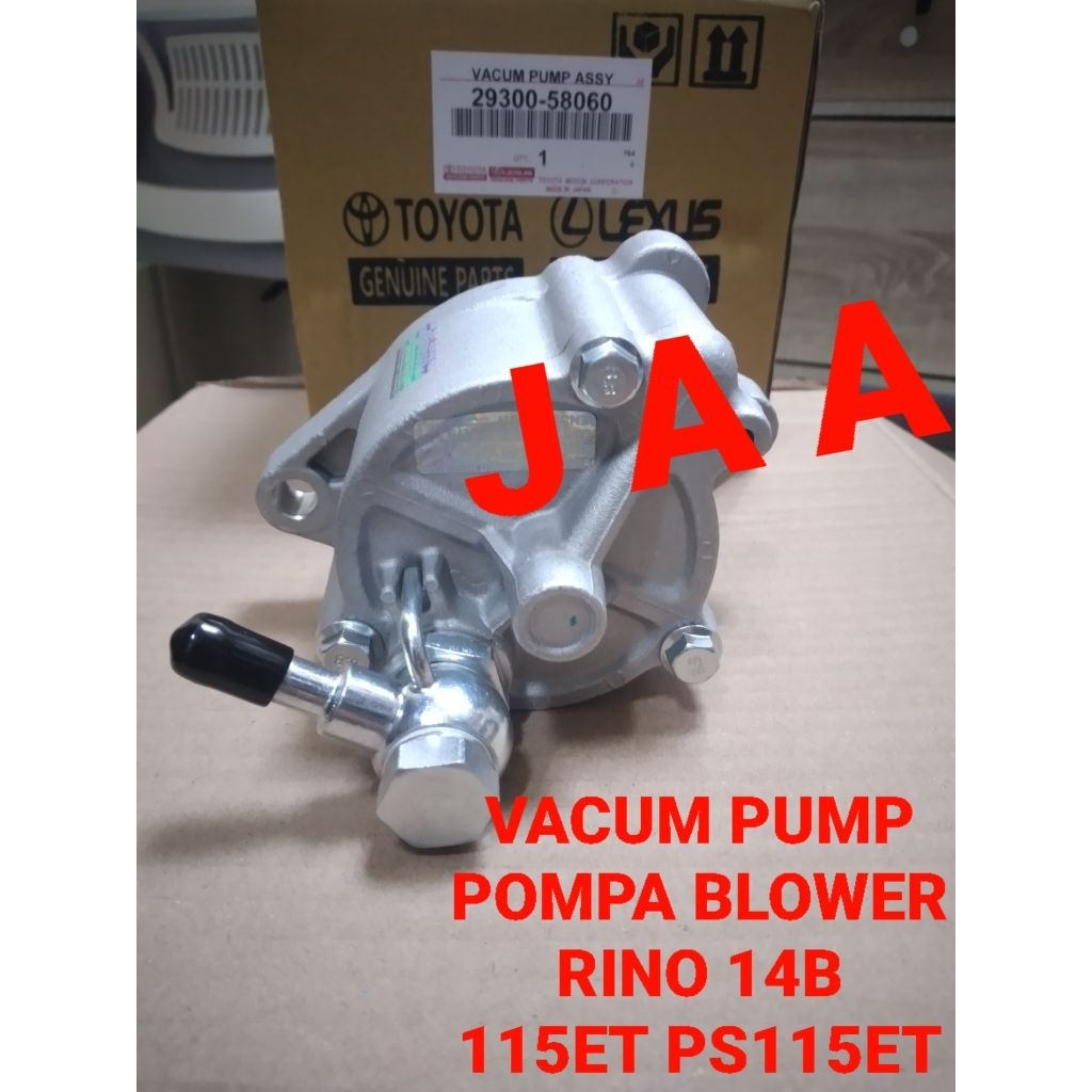VACUM PUMP POMPA BLOWER RINO 14 B ORI GARANSI