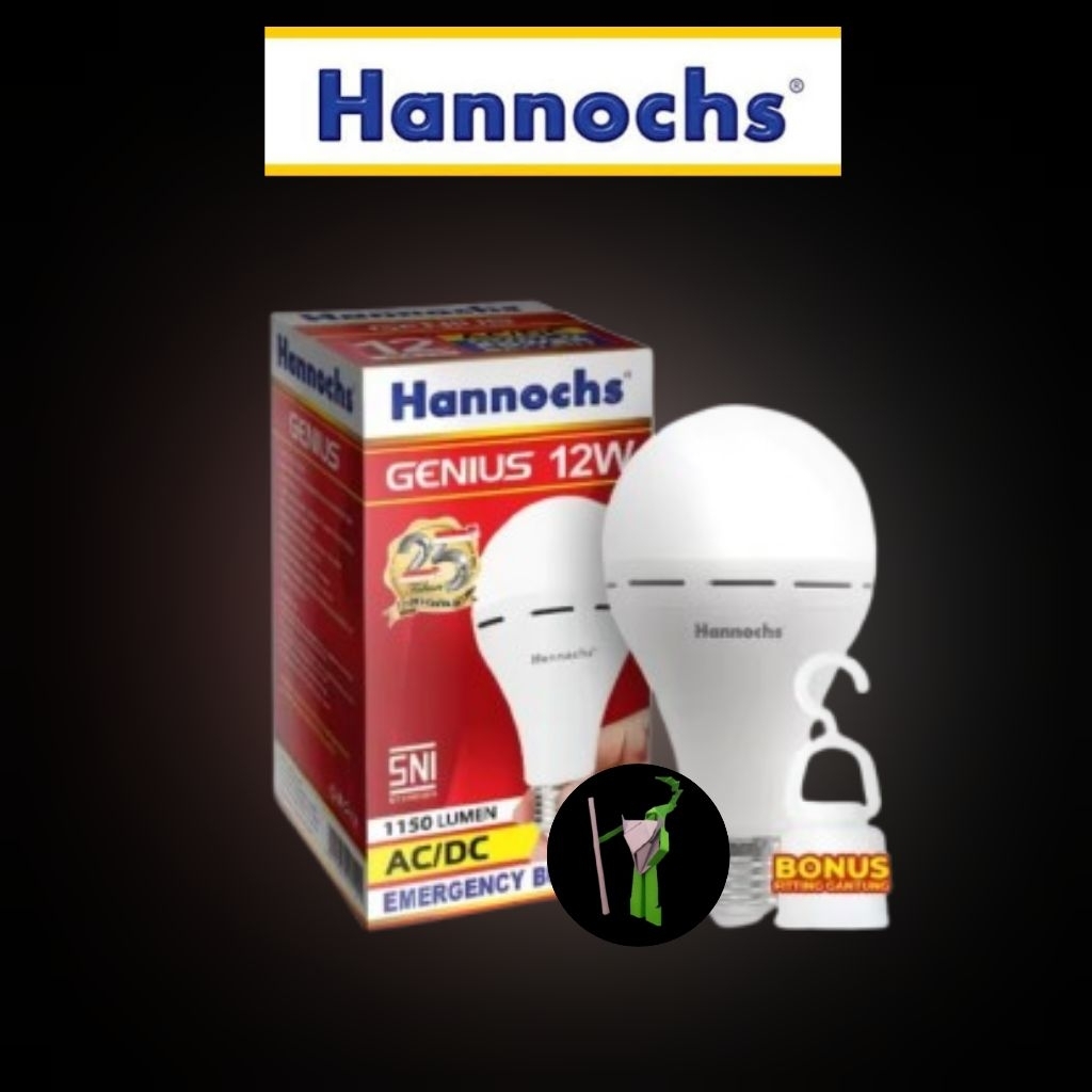 Lampu Emergency Hannochs GENIUS 12 Watt