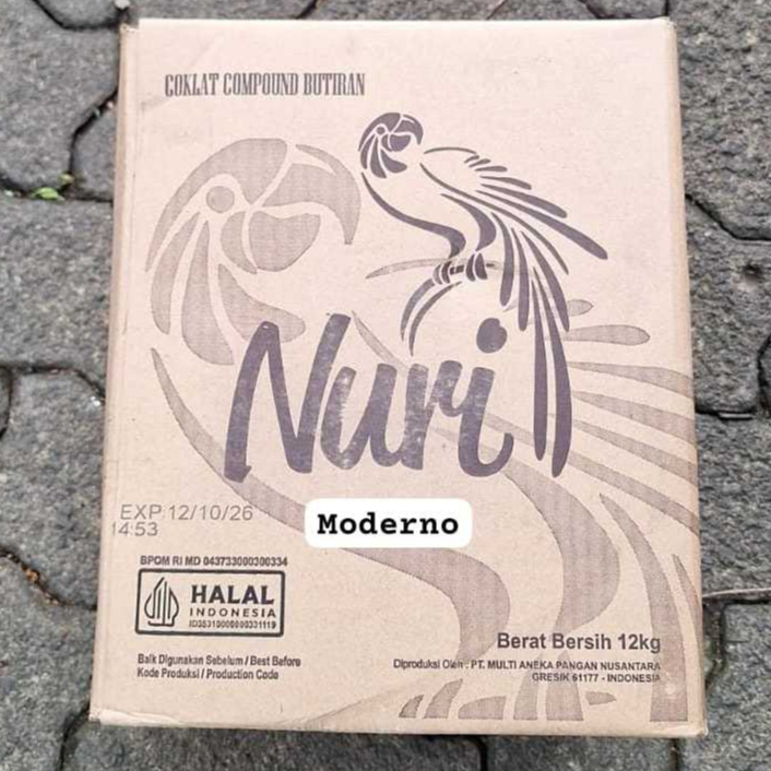 Nuri Meses Chocolate 12 Kg - Meses Coklat Nuri 12 Kg - Nuri Coklat mesis 12 Kg