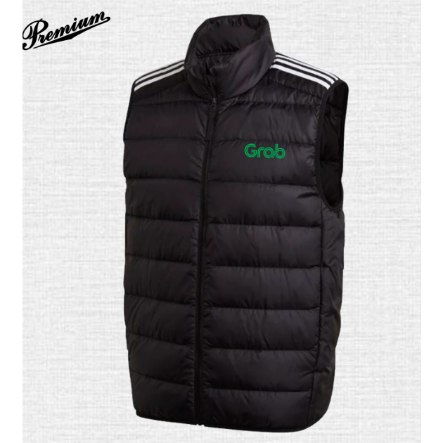 Rompi Vest Kembung Grab | Rompi Grab Original | Jaket Rompi Grab Driver
