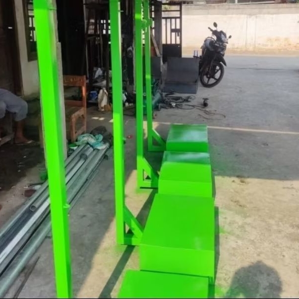 tiang net fortable badminton