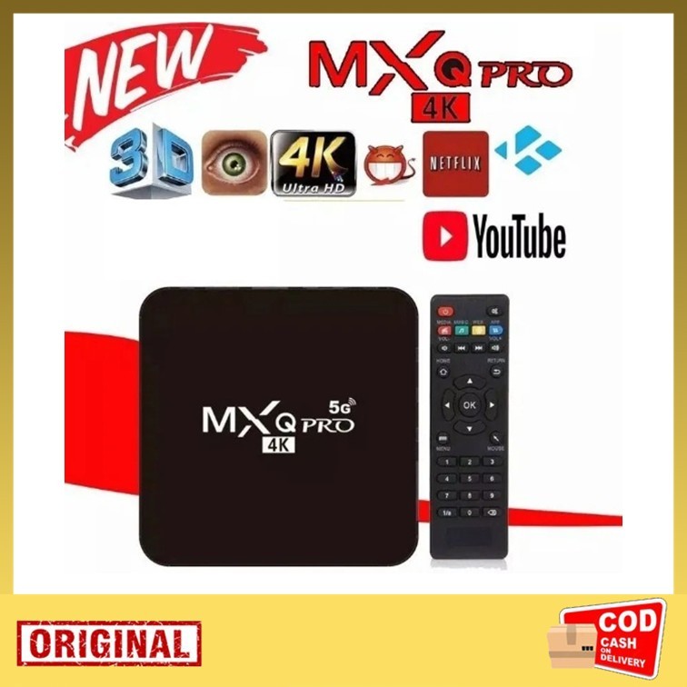Best Buy MXQ Pro 4K Ultra HD Android Box Smart TV 2GB RAM 16GB ROM Wifi Streaming Media Player Live 