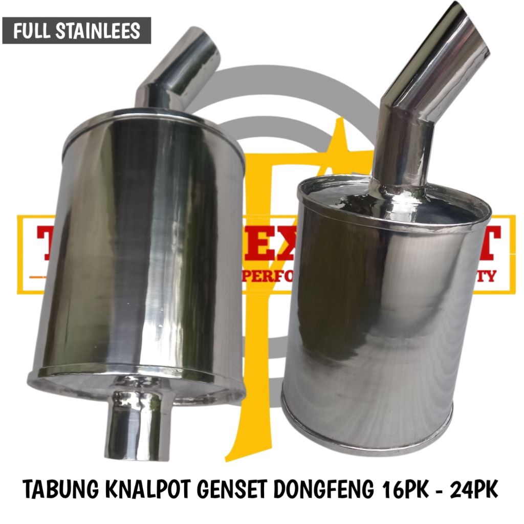 TABUNG KNALPOT DIESEL DONGFENG 16pk - 24pk SUARA SILEN