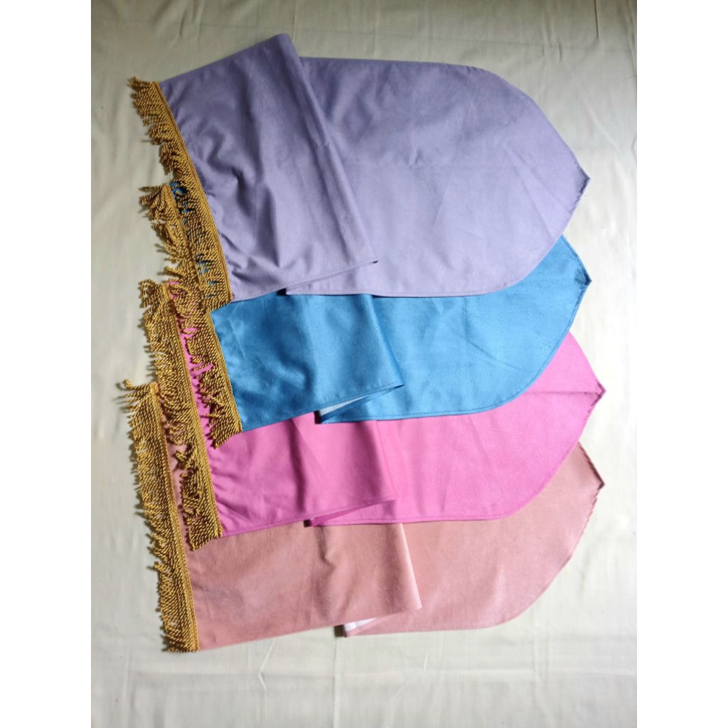 sajadah tarvel custom nama ukir arab-kaligrafi-latin medium size