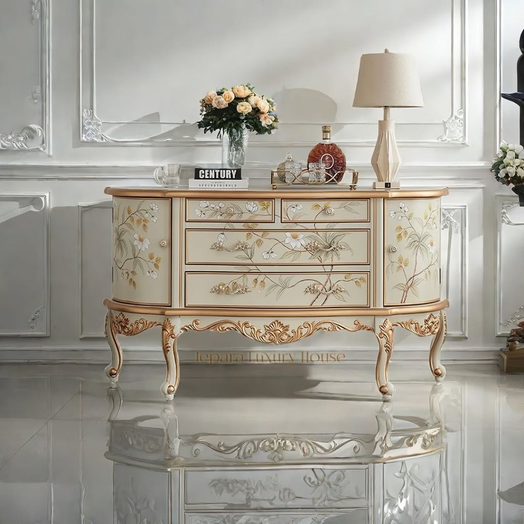 bufet ruang tamu / befet mewah ruang tamu