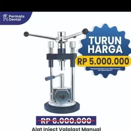 KHUSUS PROMO Alat Dental Inject Valplast Standar alat gigi palsu alat valplast