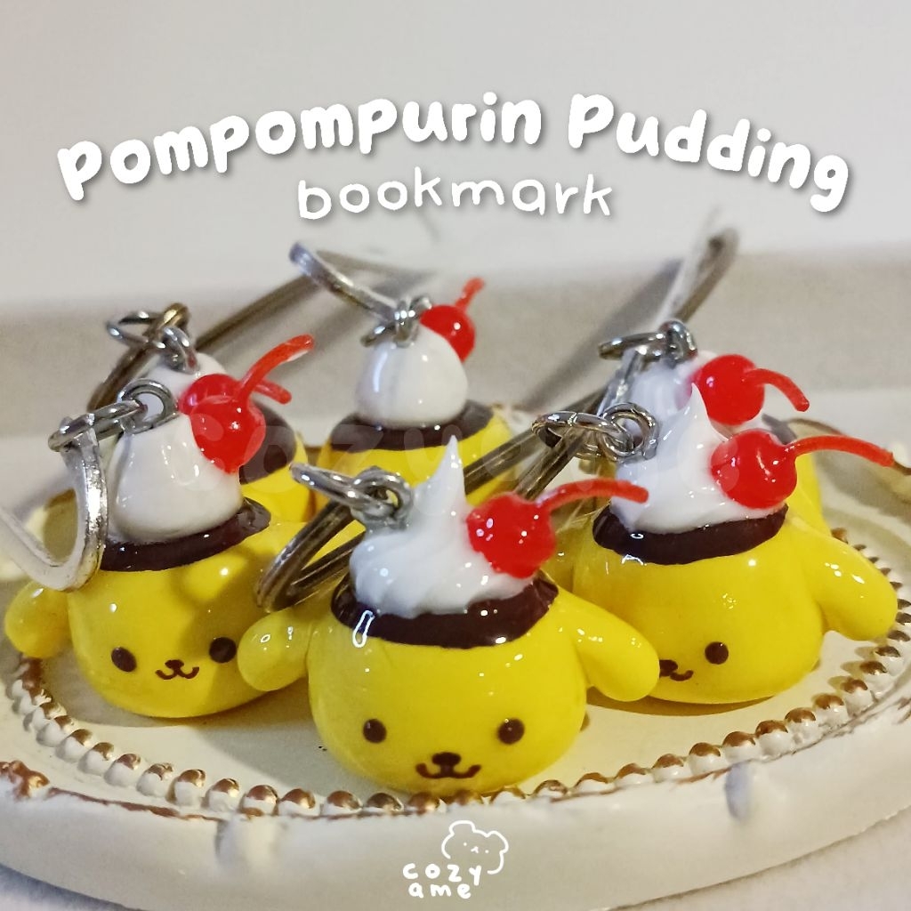 Pompompurin Bookmark / Pembatas Buku pompompurin / Bookmark Sanrio / pembatas buku sanrio / sanrio b