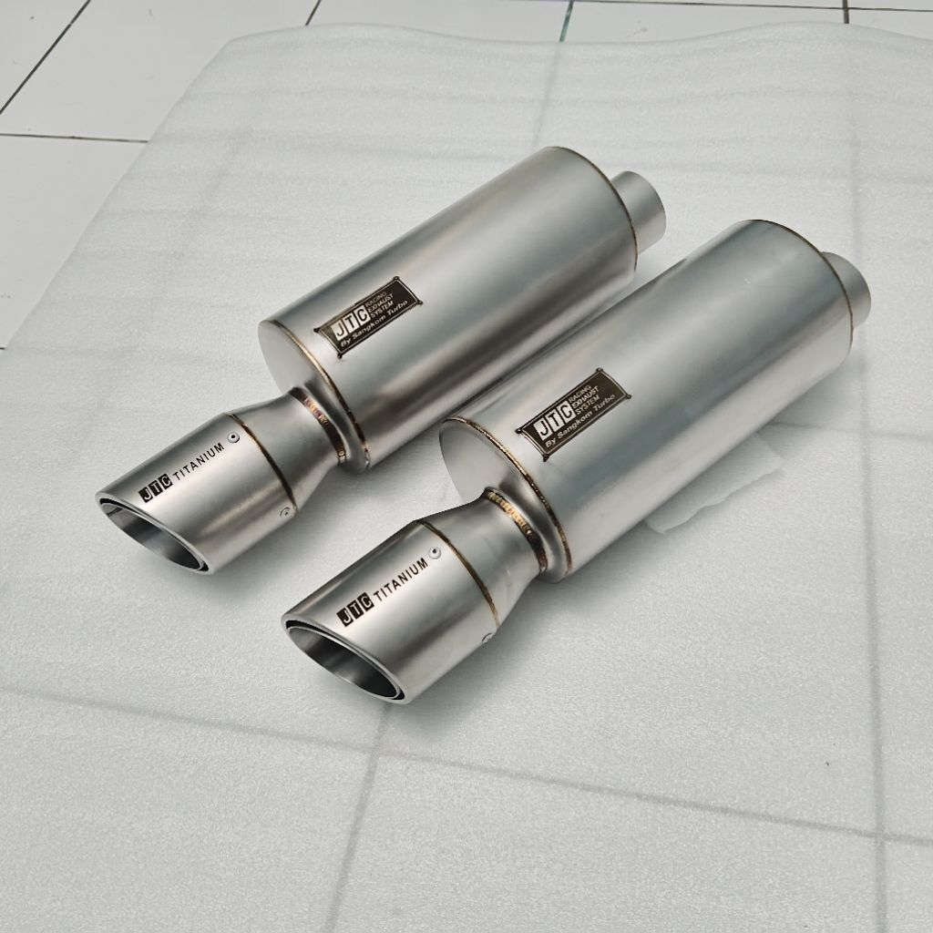 Knalpot mobil Jtc Titanium ( replika ) Arf Performamce