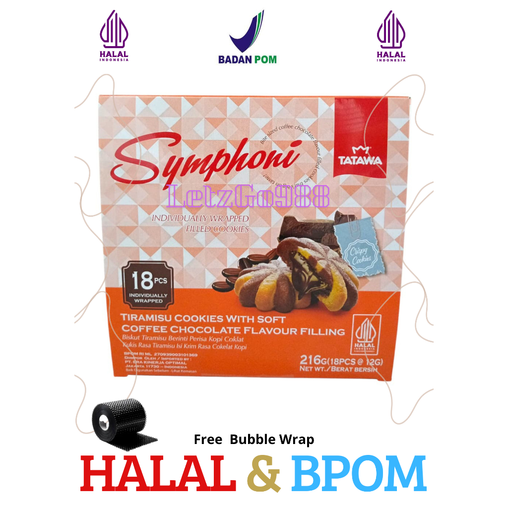 Tatawa Symphoni Filling Cookies Tiramisu