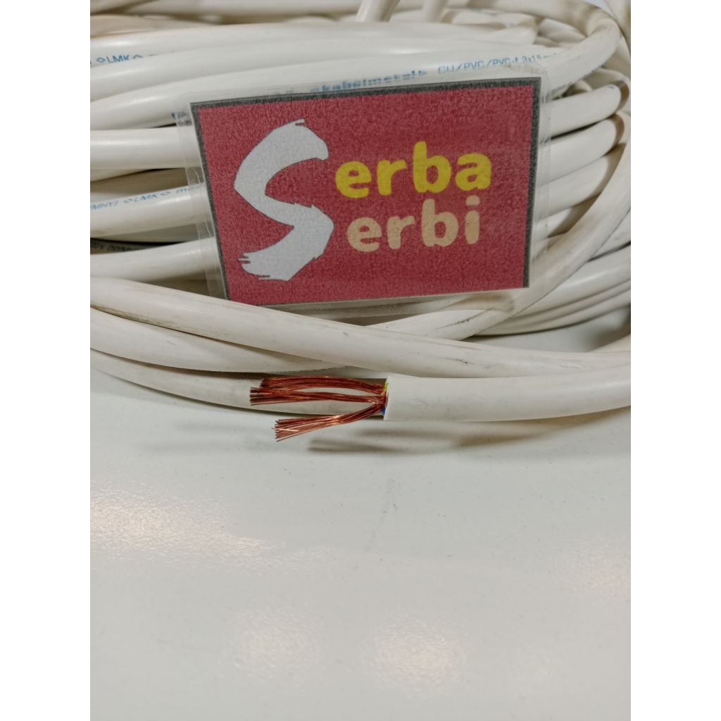 -/METER NYMHY 3X2.5MM-Kabel listrik serabut isi 3