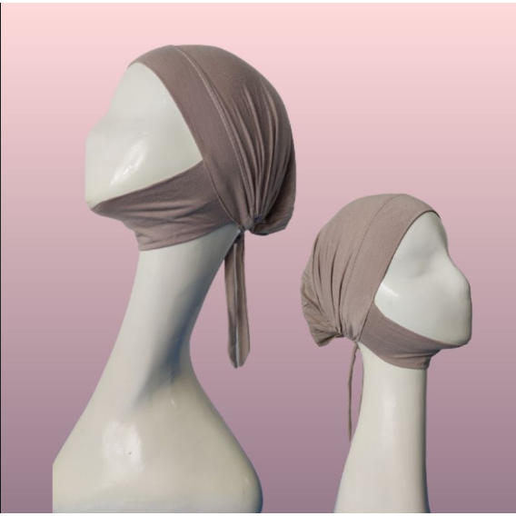 daleman krudung menutup leher