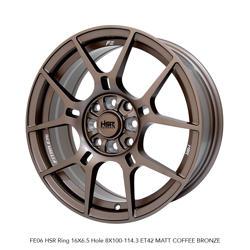 velg mobil ring 16 hsr fe06 vleg racing pelak racing 16 untuk avanza xenia jazz brio dll
