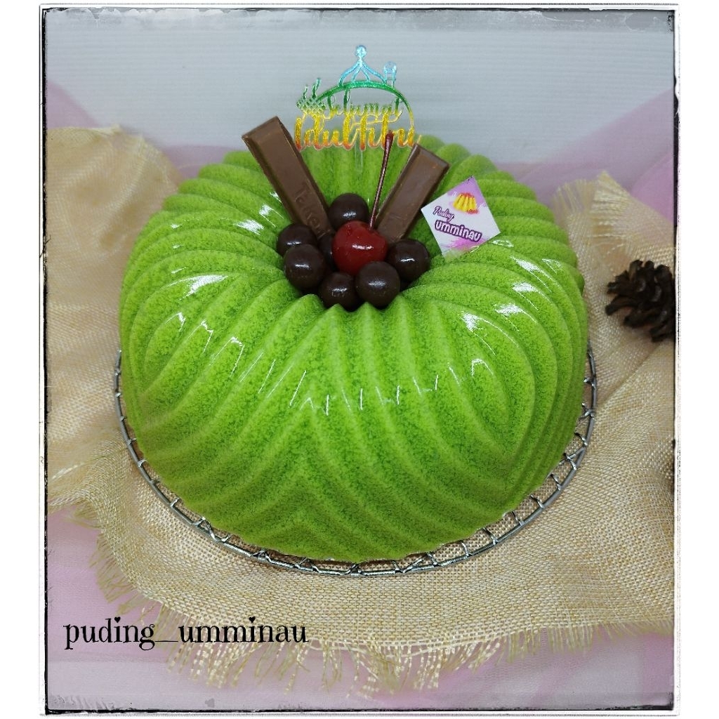 Puding Lumut Pandan