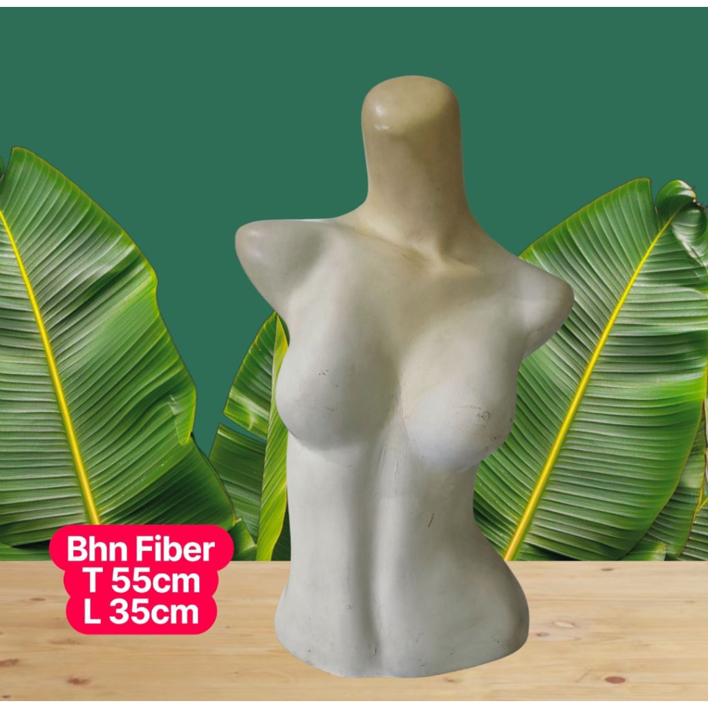Patung baju cewek setengah badan ( second ) fiber