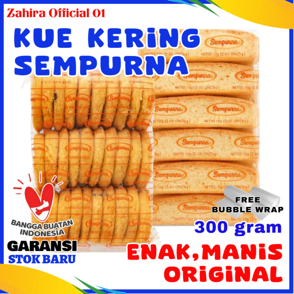 Kue Kering Bolu Cukil Sempurna Roti Potong Panggang Manis