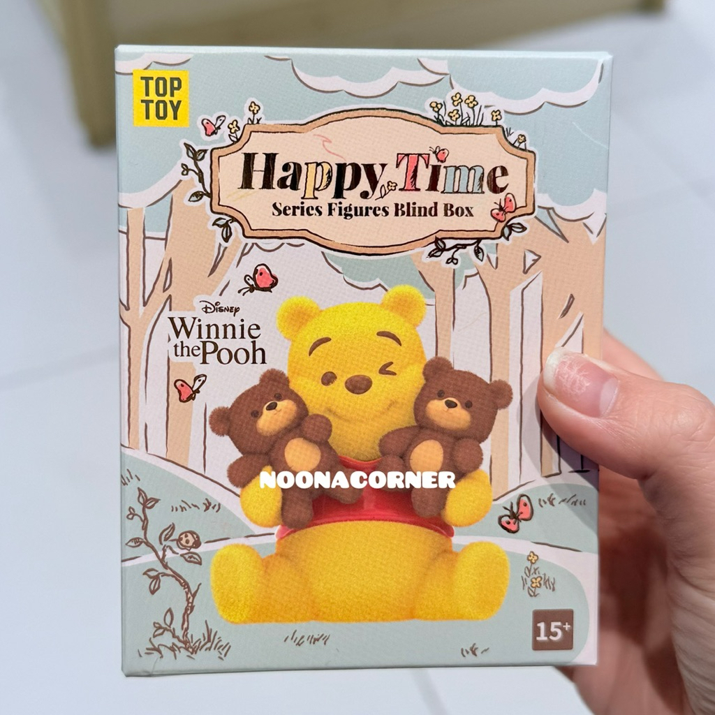 Miniso x Toptoy‼️ Blind Box Winnie The Pooh Happy Time Figure Disney Series (1 Pcs Random)