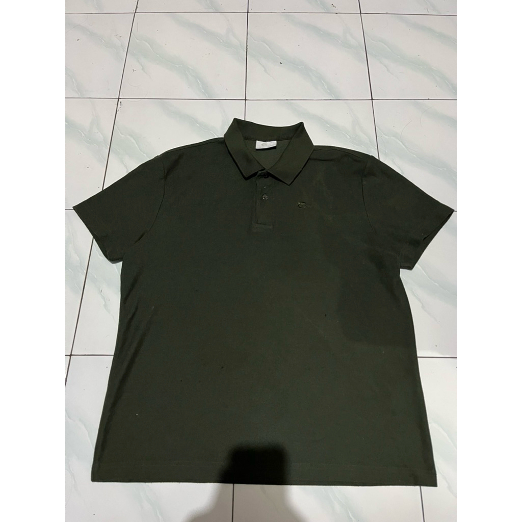 Poloshirt Nepa hijau army size L