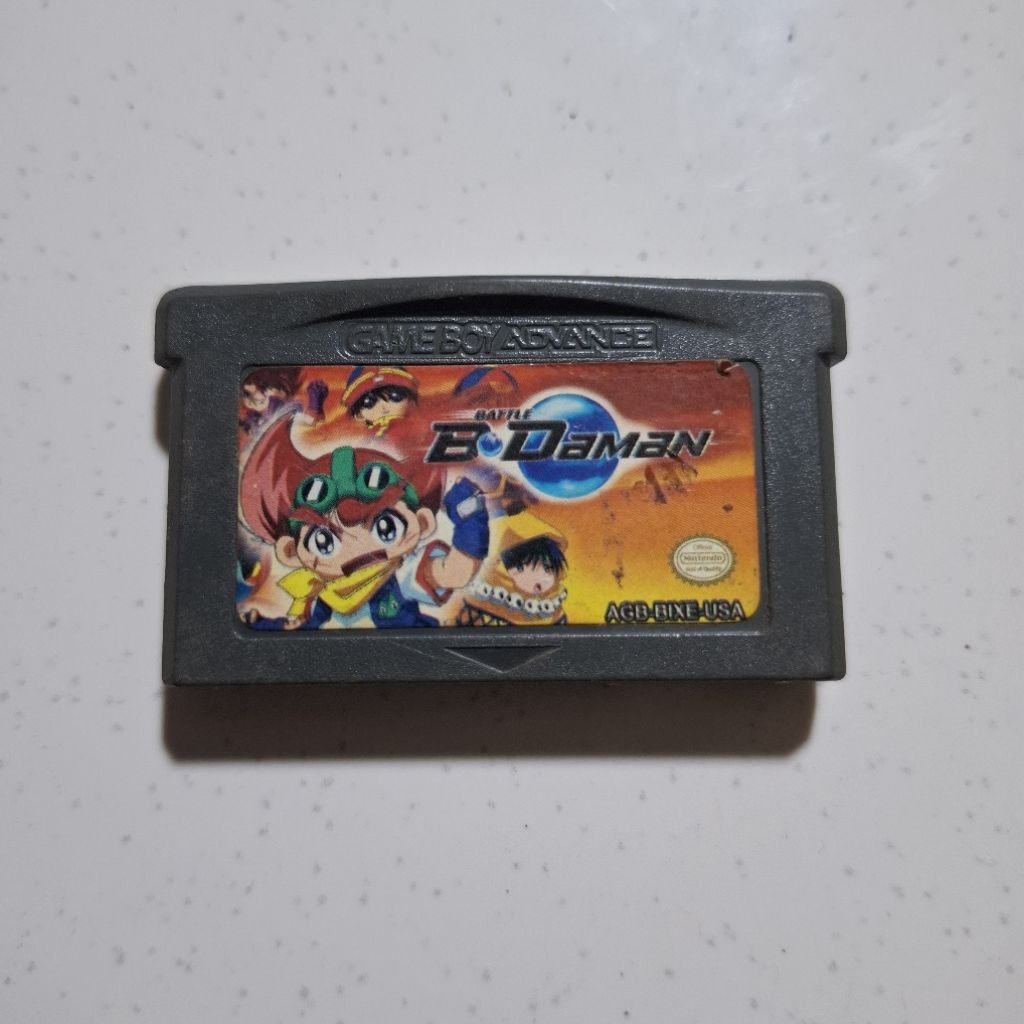 Kaset Gameboy Advance Battle B-daman Second