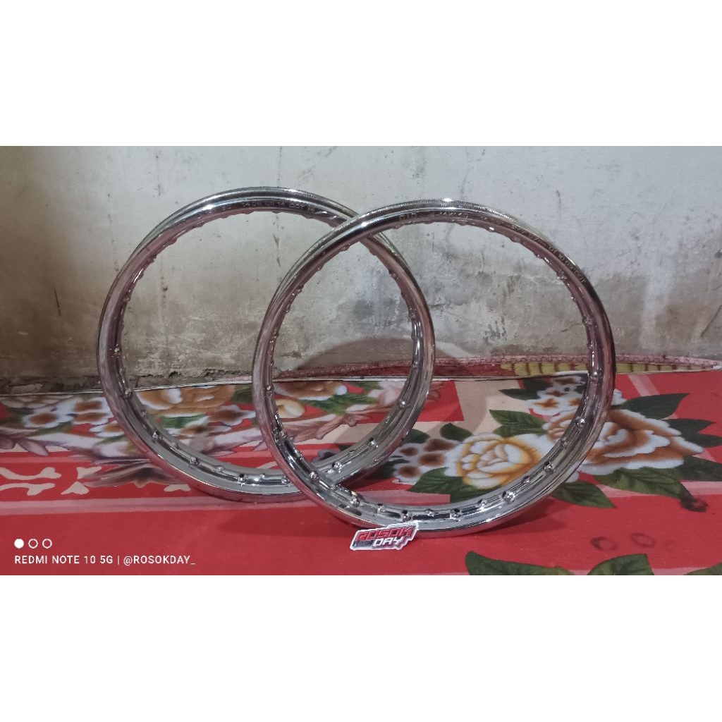 Velg Pelek Did Ring 14 Uk 140 & 160 Depan Belakang Velg Velk Pelek Besi Did D.I.D Ring 14 Ukuran 140