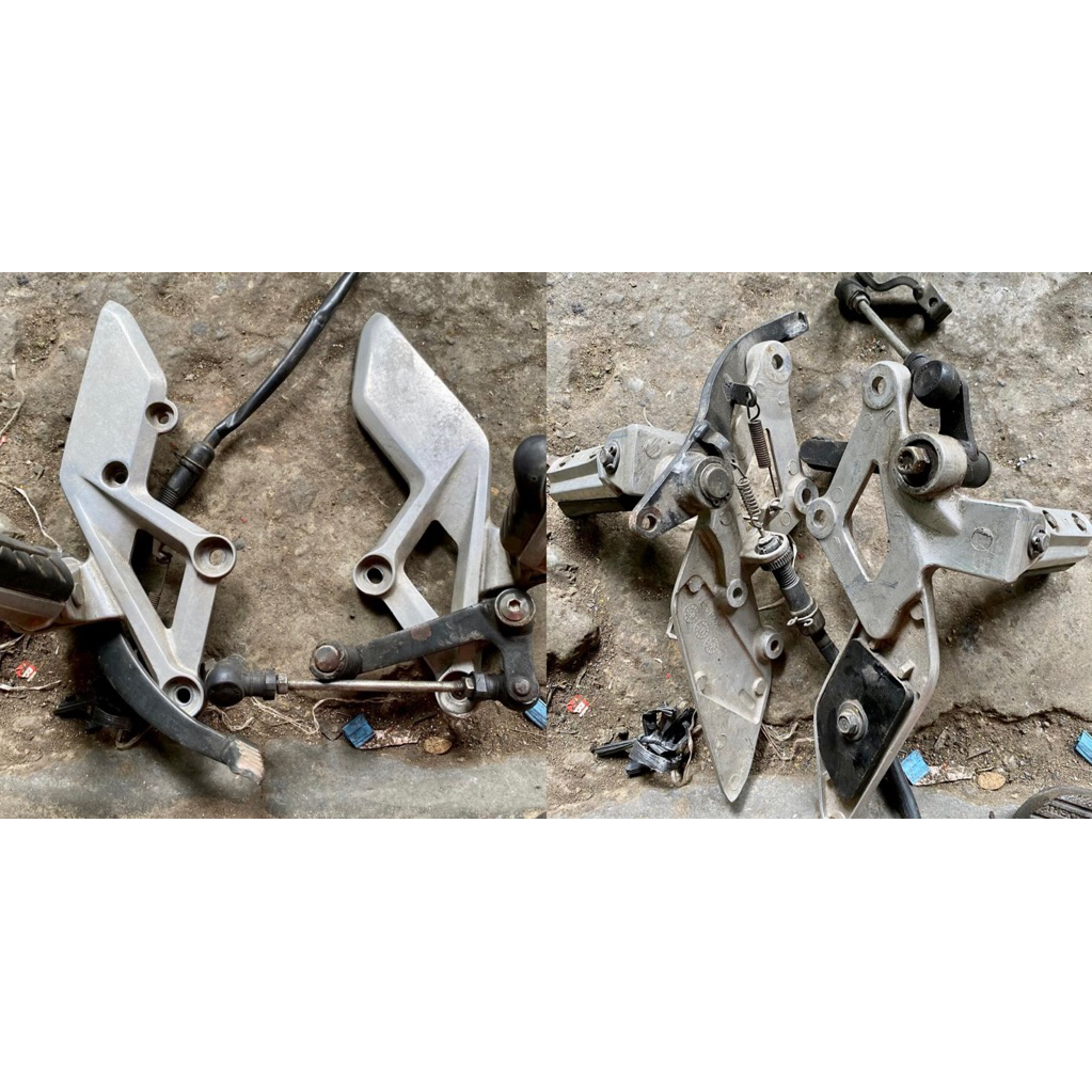 POSTEP UNDERBONE FOOTSTEP DEPAN CBR250 THAILAND KYJ ORIGINAL
