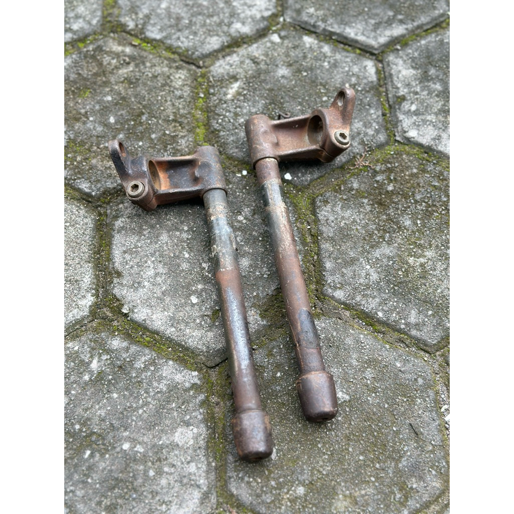 Stang jepit yamaha jrs120 std lengkap jalu stir jrs