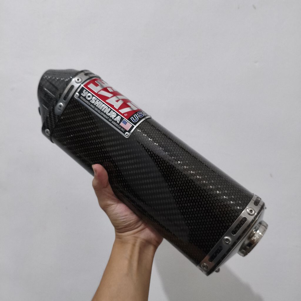 silincer knalpot Yoshimura USA TRC Carbon Original 100% made in america ex Ninja 250 R25 CBR Er6 Zx2
