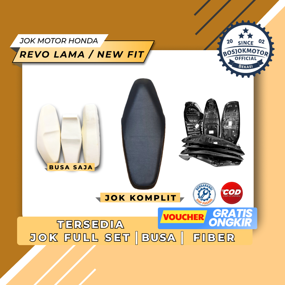 Jok motor Revo lama / new fit tahun 2006 sd 2008
