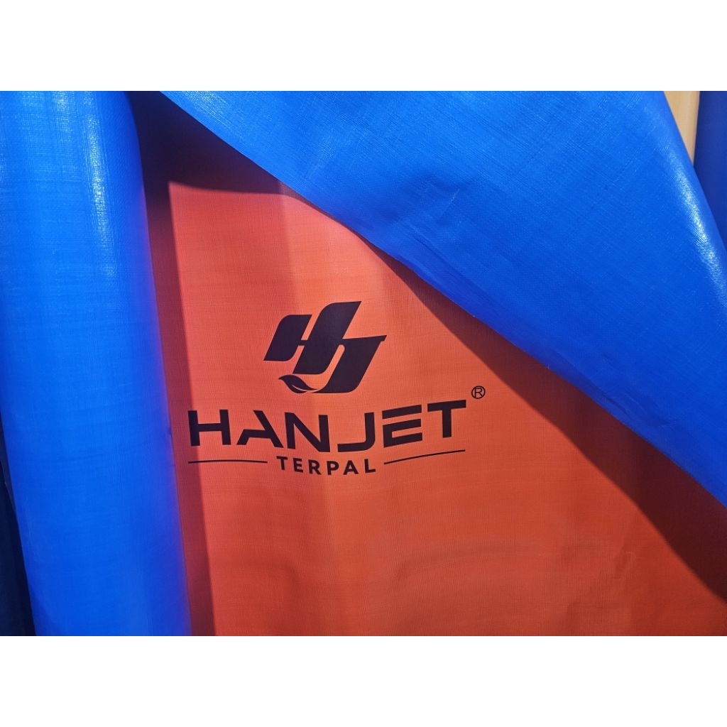 Terpal plastik HANJET Ukuran 3x6 serba guna, tebal, kuat dan berkualitas