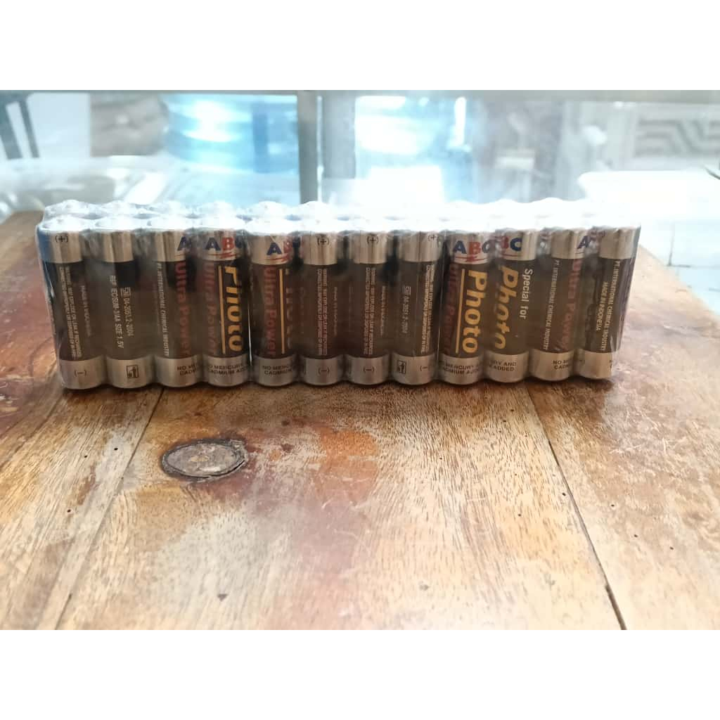 Batu Baterai ABC AA Hitam