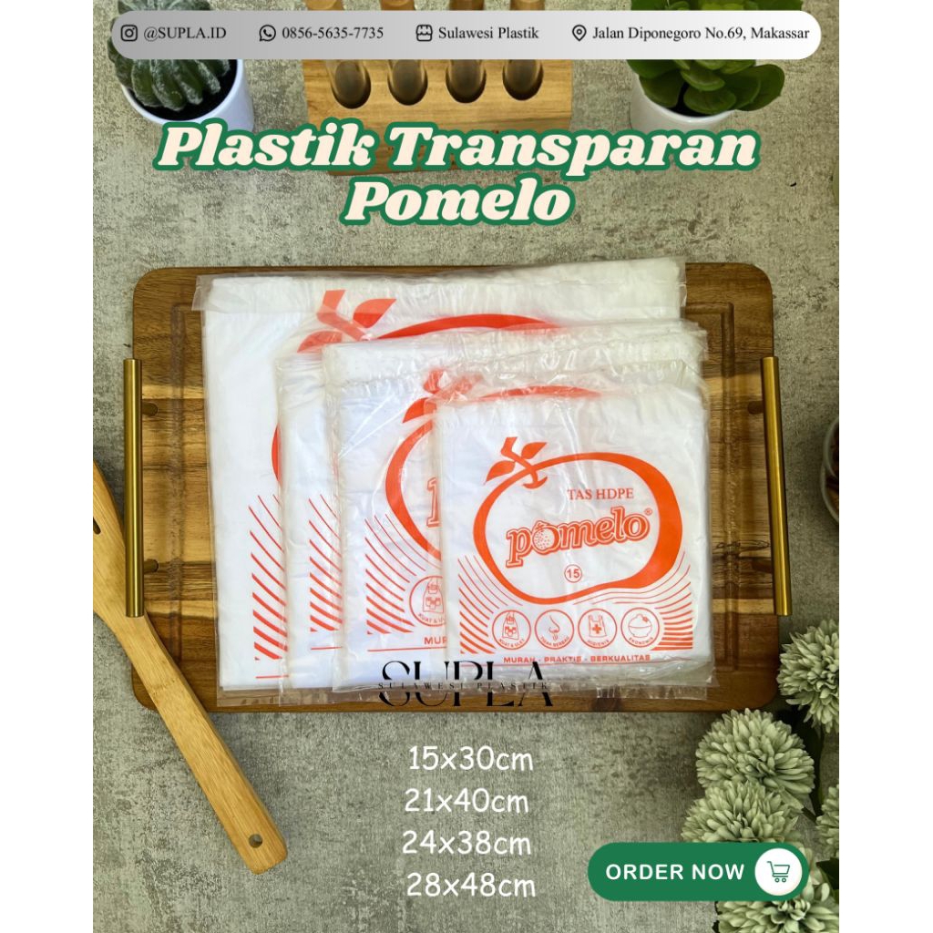 Kantong Plastik Bening | Kantong Plastik Bakso | Kantong Plastik Makanan | Kantong Plastik  Buram