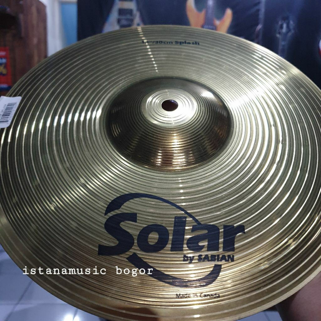 Simbal Cymbal Sabian Solar Splash 12 Original