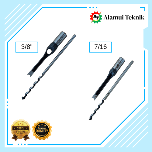 JCK - Mata Bor Tatah / Mata Bor Chisel 1/2", 1/4", 3/8", 5/16", 5/8", 7/16"