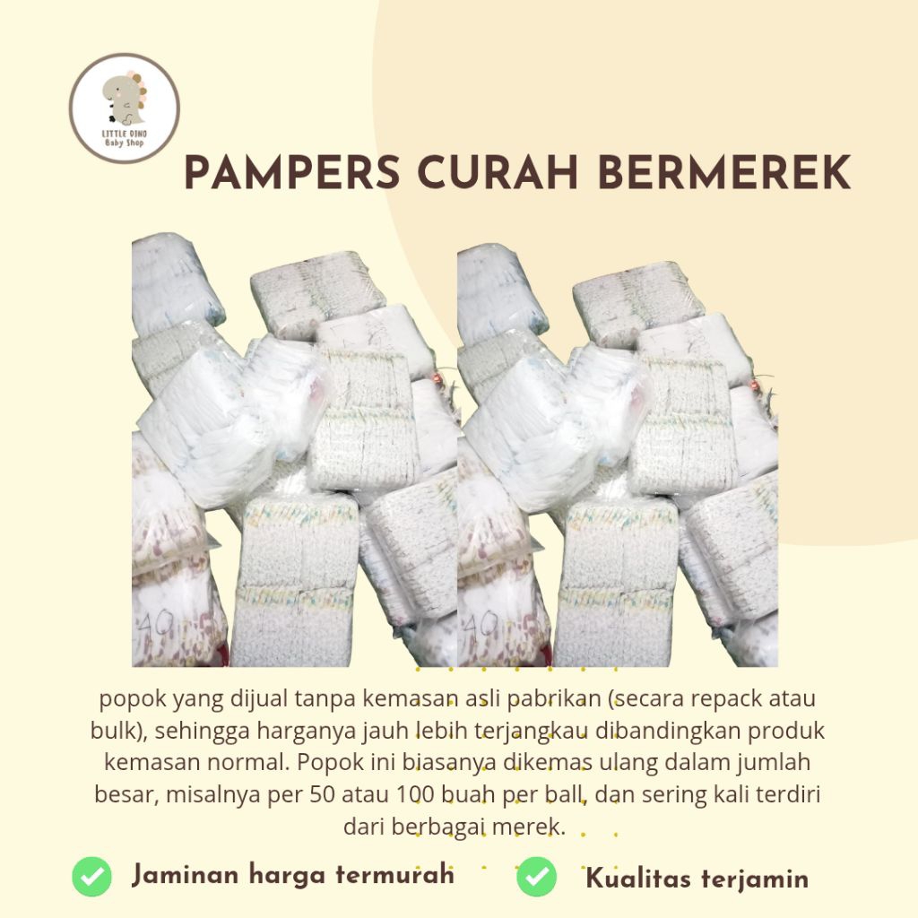 Pampers curah bermerek