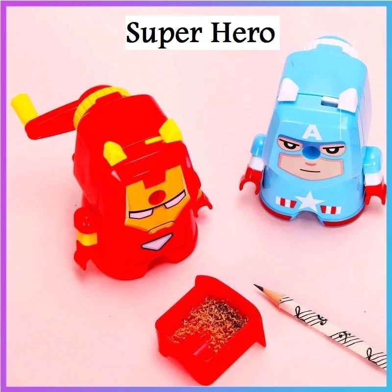RAUTAN PENSIL PUTAR | RAUTAN PENSIL | RAUTAN PENSIL SUPER HERO