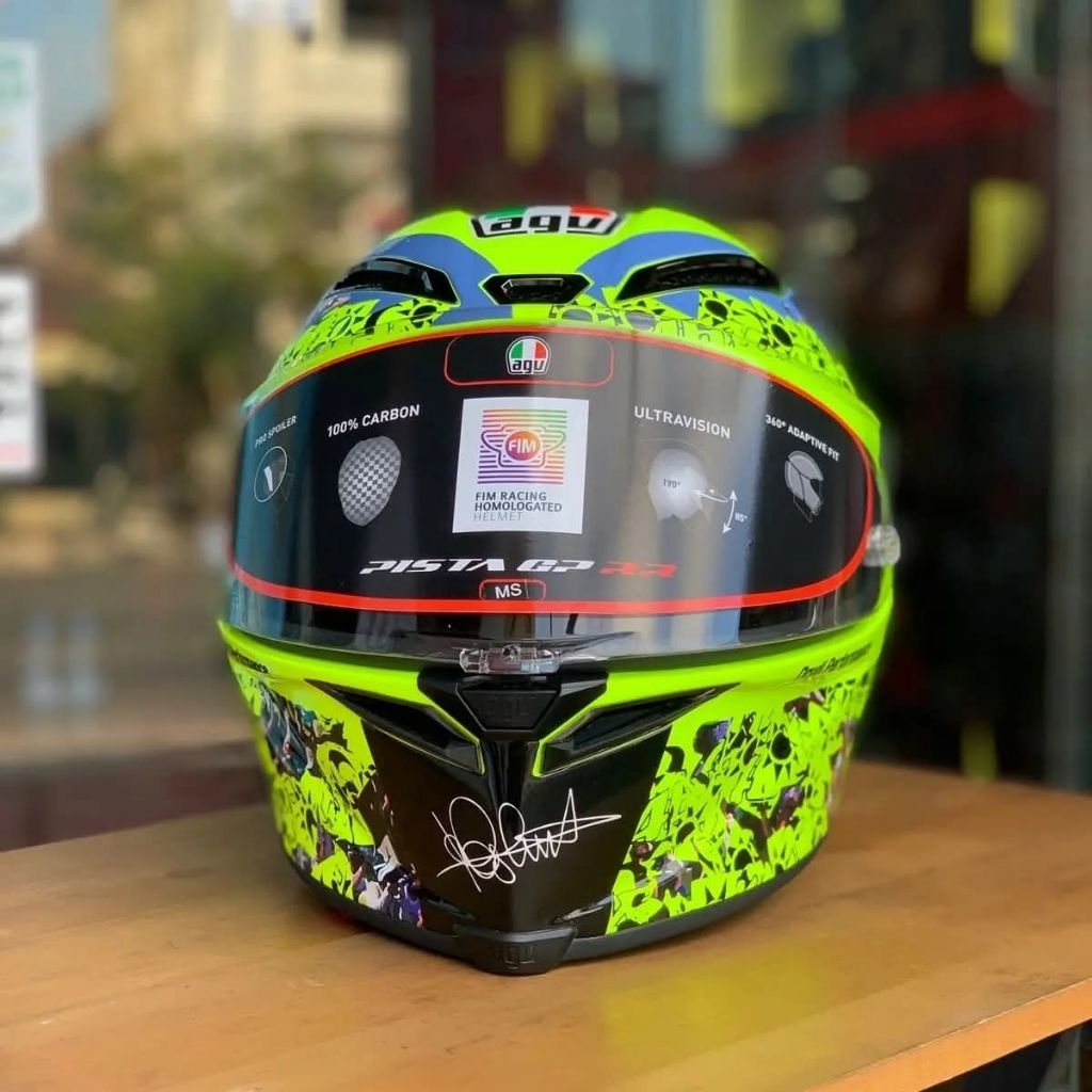 HELM FULLFACE AGV PISTA GPRR ROSSI MISANO2 2021