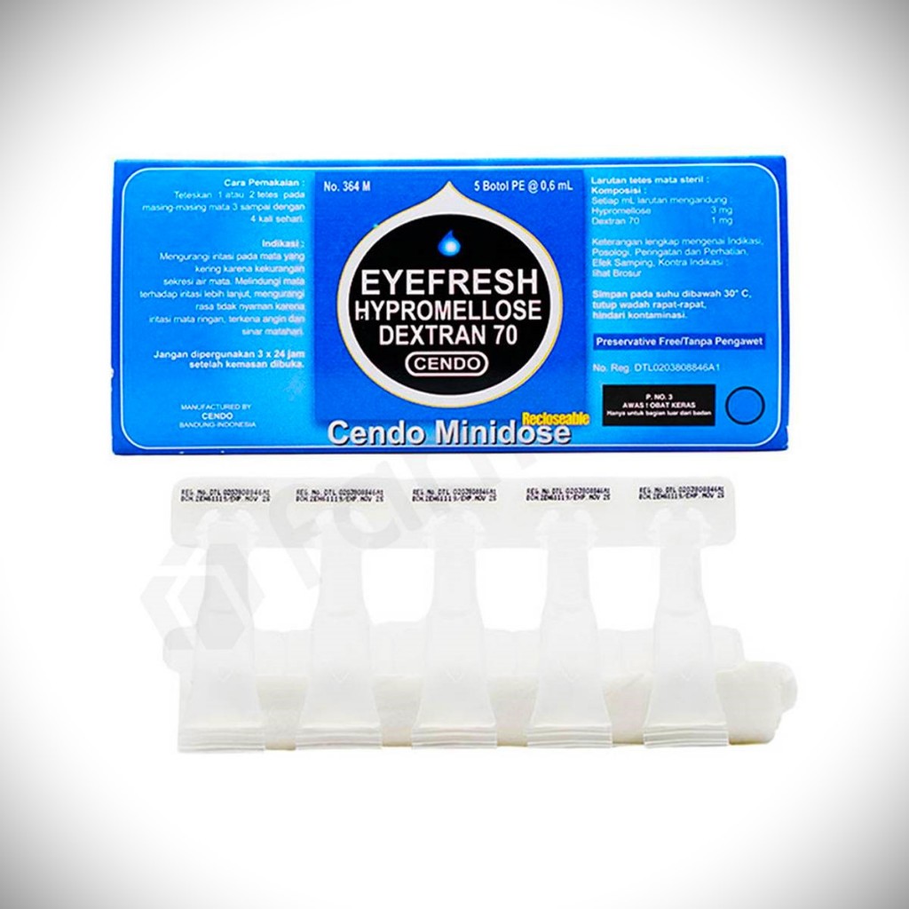 CENDO EYEFRESH MINIDOSE - TETES MATA
