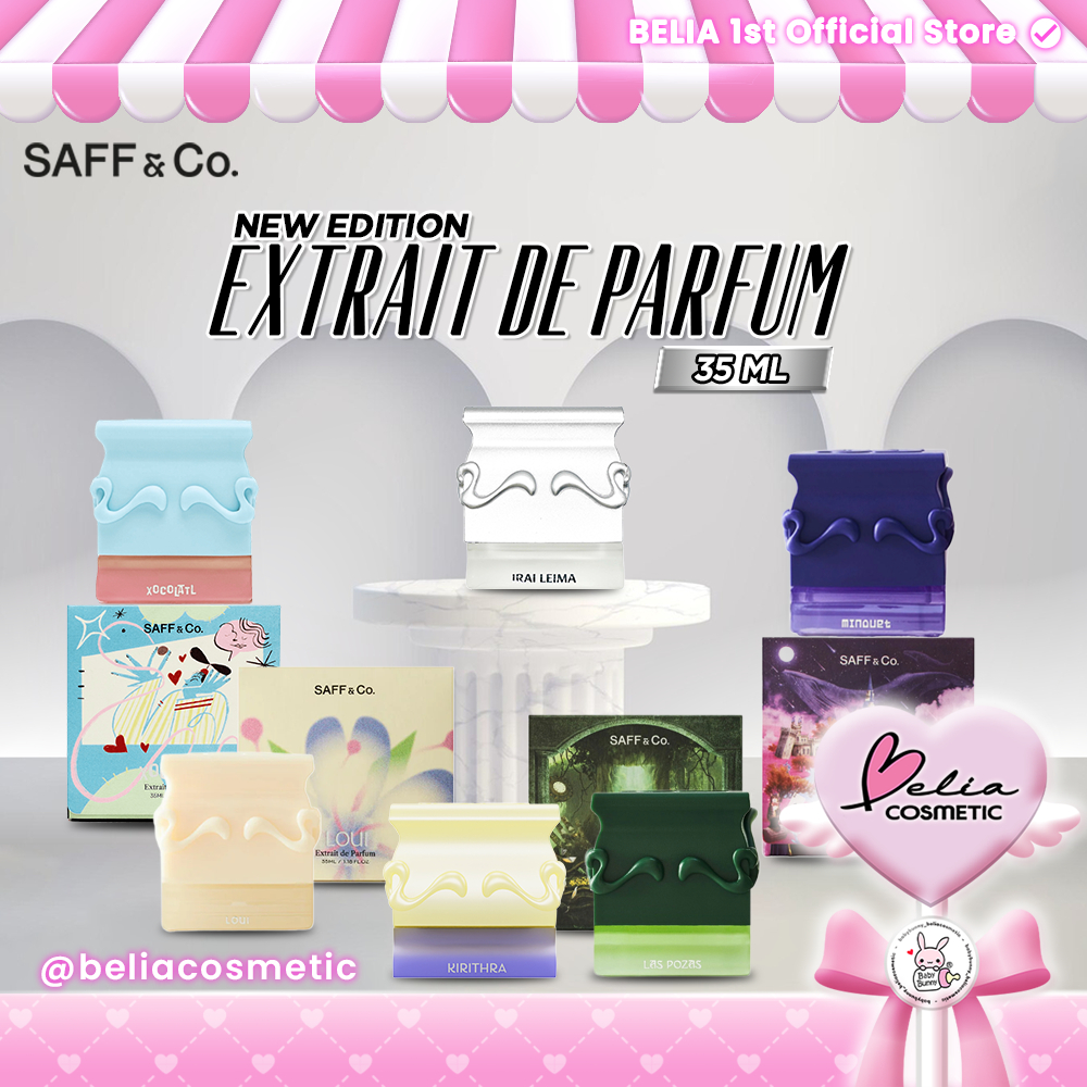 [ BELIA ] SAFF & CO Parfum 35 mL | Xocolatl | Solaris | Las Pozas | Omnia | Troupe | Coco | Chno | C