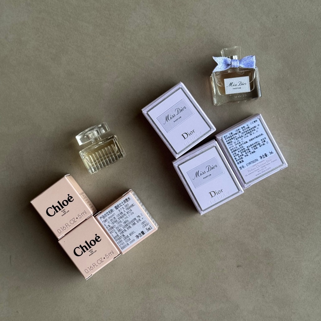 [Ready Stock] Miss Dior / Chloe Miniature Perfume 5mL - 100% Authentic