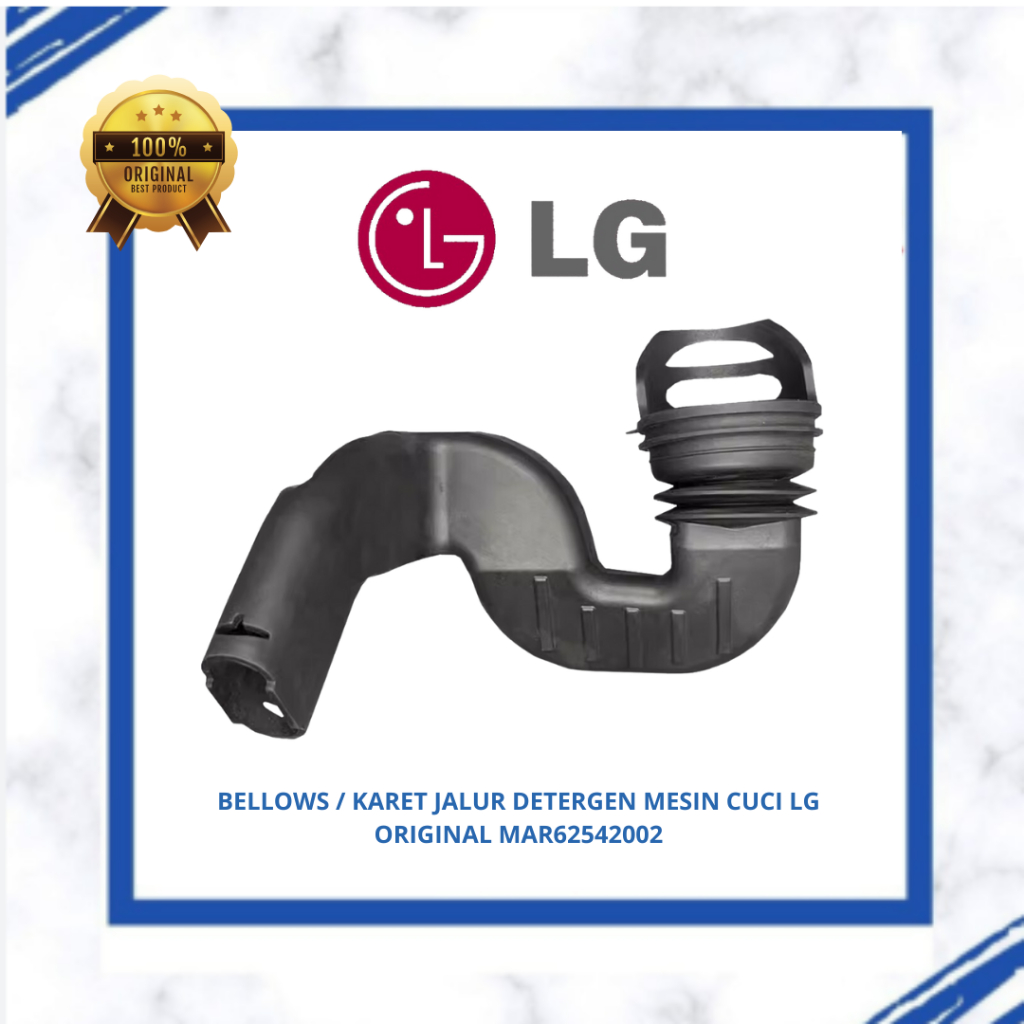 BELLOWS / KARET JALUR DETERGEN MESIN CUCI LG FV1285S3VS / FV1285S5WS / FV1285S3WS / FV1409S4W ORIGIN