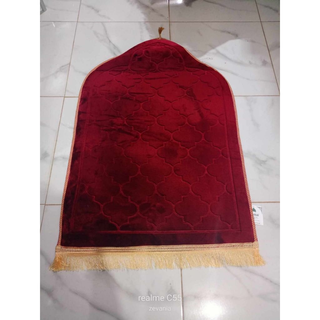 Sajadah Kubah Polos Empuk