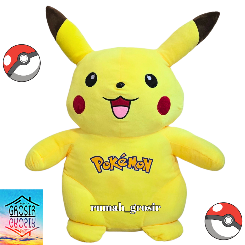 Boneka Pokemon Pikachu Lucu Boneka Pikachu