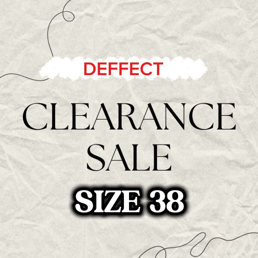 ( KHUSUS SIZE 38 ) DEFFECT CLEARANCE SALE EMORY STYLE SEPATU SANDAL WANITA