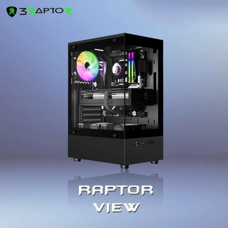 Casing PC Gaming Raptor View ATX