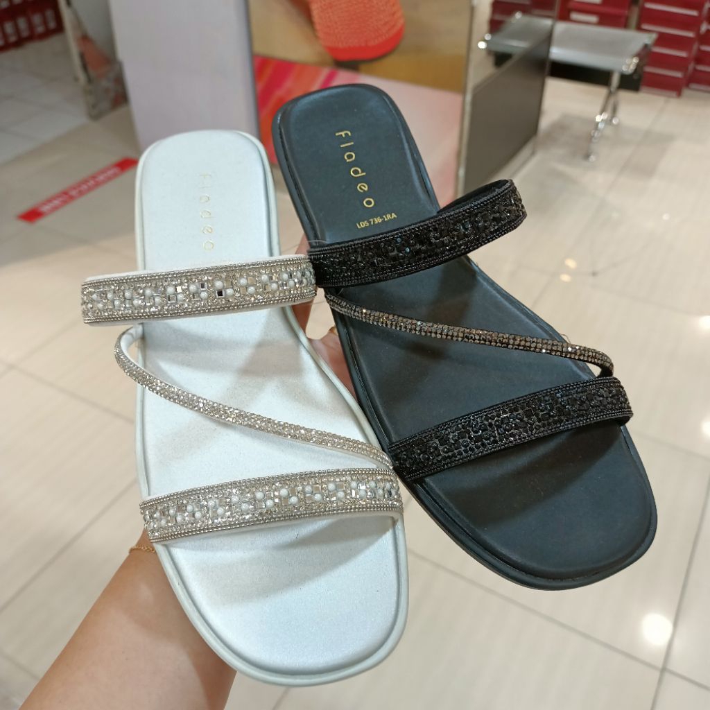 sandal flat wanita FLADEO original