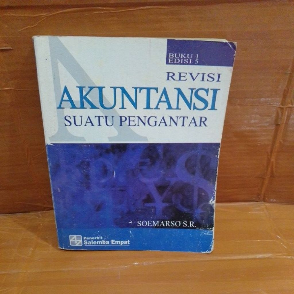 Akuntansi Suatu Pengantar Edisi 5 Buku 1 Revisi By Soemardi S.R. Buku Bekas
