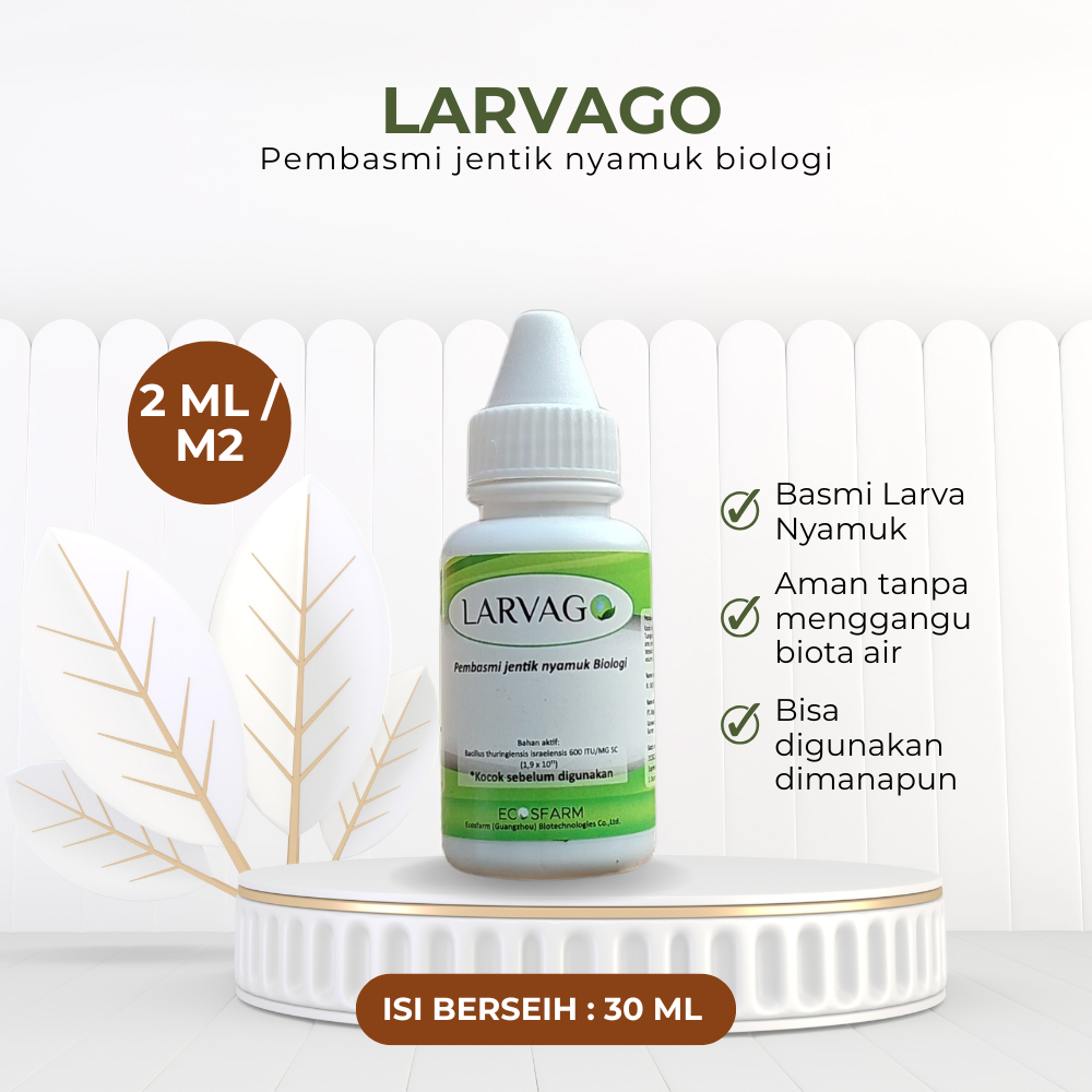 Larvago Larvasida Cair Anti Jentik Aman Ampuh