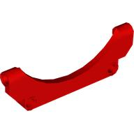 Lego Red Part 6618 Technic, Panel Car Mudguard Arched 9 x 1 x 3 Straight Top
